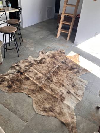 Large Cow Hide Rug 1