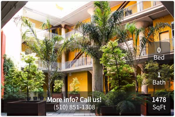 $3,090 / 1478ft2 - Beautiful 1478 Sq Ft, Studio in Historic Building (Oakland)63850428329089120