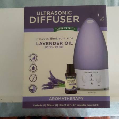 Ultrasonic diffuser/aromatherapy 1