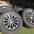 (BEST OFFER) 2024 GMC Sierra 1500 wheels rims 18 in tires oem no curb rash or cr 10 thumbnail