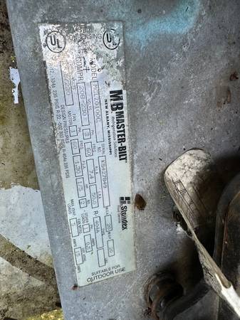 Master-Bilt Remote Freezer Refrigeration Unit 1