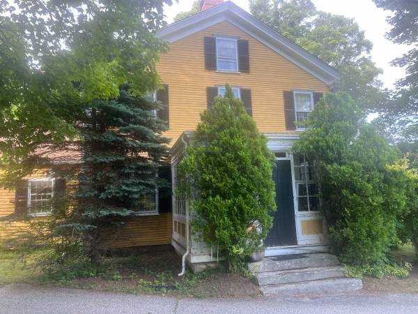 $600,000 Stately Historic Colonial in Maine -plus Duplex and Sturdy Barn (New Gloucester)63656195998851123