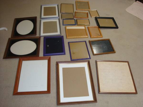 Twenty Picture Frames 1