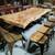 Counter Height and Bar Chairs - Live Edge or Salvaged Wood  NEW 5 thumbnail