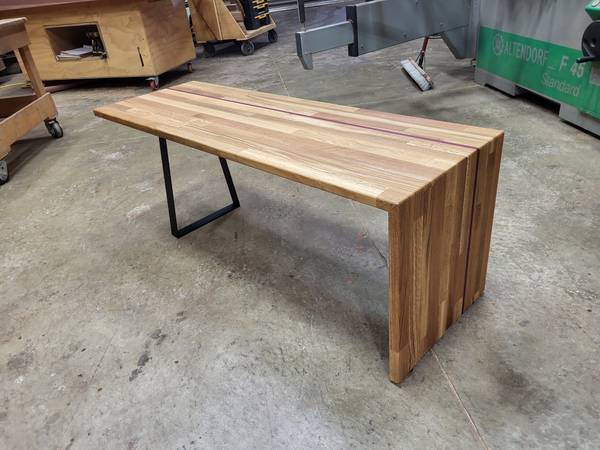 White oak coffee table 1