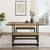 Vance Modern Industrial 3 Piece Metal and Wood Rectangle Dining Set 3 thumbnail