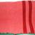 Vintage Wool blanket - Dusky Rose Red w Burgundy Stripes ~ 76 x 62~ 3 thumbnail