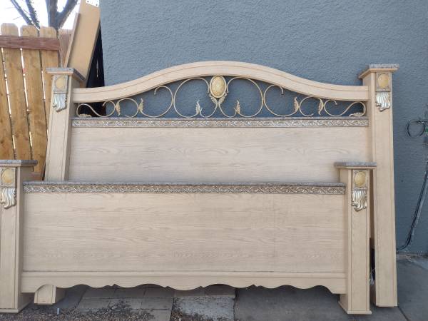 Ashley King Size Bed 1