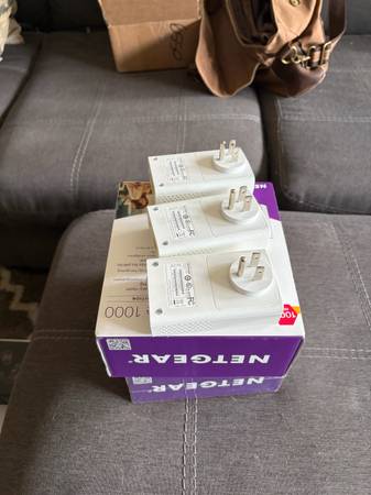NETGEAR Powerline 1000 (PL1010) Adapters - Lot of 5 1