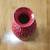 Red Decorative Vase 14" Tall 3 thumbnail