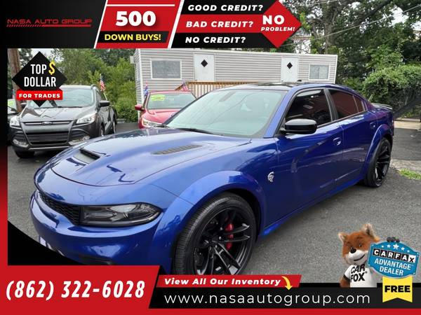 2021 Dodge Charger SRT Hellcat Widebody RWD - $55,000 (The price in this ad is the downpayment)63437644749699121