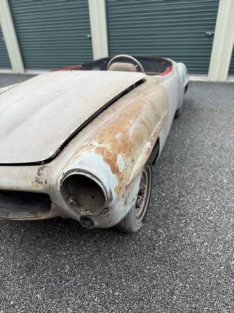 *excepcional* Mercedes 190SL descapotable de 1959, coche completo y piezas extensas - 34 000 $ (Westford)63486519117313122
