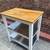 Solid Wood and Metal Kitchen Island - DELIVERY AVAILABLE 5 thumbnail
