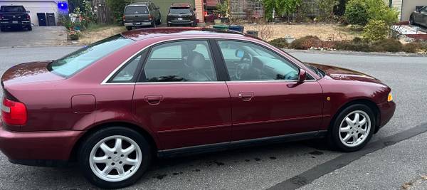 1998 Audi A4 5 speed v-6 turbo 103000 Miles, - $3,900 (Snohomish)63470611194627122