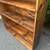 Beautiful Large Solid Wood Vintage Bookshelf 4 thumbnail