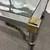 Brass & Chrome Tone Side End Table MCM Mid-Century Hollywood Regency in the Styl 5 thumbnail