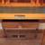 Pine Secretary Desk w/Fold-away desktop, Lockable, Cubbyholes 4 thumbnail