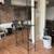 Tall Rolling Black Wire Storage Rack Cart (33.5"x16.5"x79") 2 thumbnail
