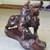 Pair of large finely carved rosewood Chinese ox/bull sculpture statue 10 thumbnail