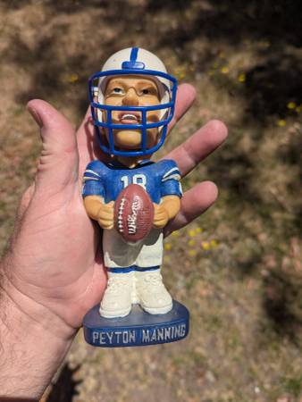 BOBBLEHEAD vintage PEYTON MANNING colts 1