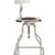 Revolving Stools (five), Stainless Steel with Back & Ring Foot Rest 1 thumbnail