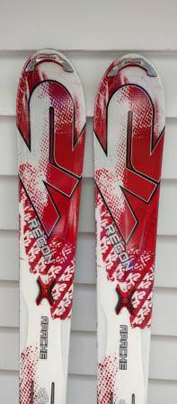 ★ カービングスキー K2 APACHE RADIUS 163 オールマウンテン K2 Apache Recon Downhill Skis 163 cm with Marker Bindings