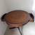 Queen Ann/ Duncan Phyfe Style, Leather Top, Drum Table 3 thumbnail