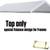 New 20'X40' White Canopy Replacement Cover Top Roof Tarp 1 thumbnail