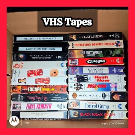 VHS tapes 1