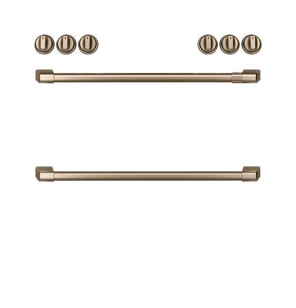 GE Café™ GAS STOVE RANGE KNOBS & HANDLES CXFCGHKPMBZ 1