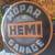 Mopar Hemi Garage Large Die Cut Metal Sign 3 thumbnail
