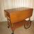 Ethan Allen Maple Drop-Leaf Tea Cart Serving Wagon 10 6085 Nutmeg 3 thumbnail