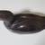 Vintage hand carved  ironewood brown duck 5 thumbnail