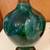 Mid Century modern Green Ceramic and Teak Genie Bottle Lamps 2 thumbnail