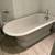 Antique cast iron porcelain coated bathtub 3 thumbnail