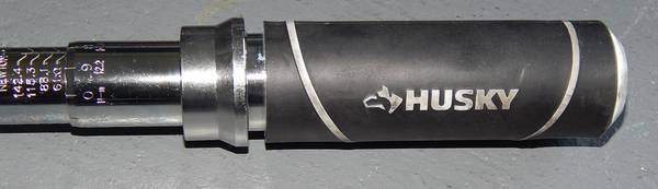 Husky 3/8 in. Drive Torque Wrench w/Case - $25 (Seattle)63470645641347122