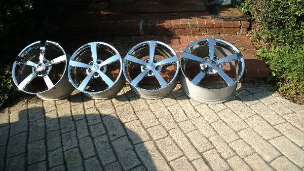 C6 Corvette Polished OEM Four Wheels 1