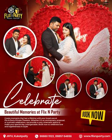 Exclusive Private Theaters in Kukatpally | Flix ’n’ Party 1