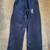 Jr XL Russell Athletics LAWRENCE UNIVERSITY navy insulated sweatpants 2 thumbnail