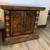Title: Vintage/Rustic Solid Wood End Table & Storage Cabinet 2 thumbnail