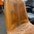 West Elm Slope Leather Dining Chair 5 thumbnail
