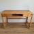 Sleek pine desk 1 thumbnail