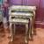 3 Vintage Nesting Gold Florentine Tables made in Italy 2 thumbnail