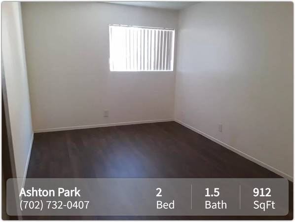 $1,075 / 2br - 912ft2 - This deal won't last long! Gorgeous 2 bed, 1.5 bath! Prime location. (Las Vegas)63859500563457121