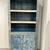 vintage rustic blue cabinet 2 thumbnail