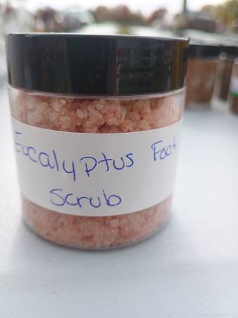 Eucalyptus foot scrub 1