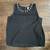 Jules & Leopold Black Rhinestone Trim Sleeveless Blouse Tank Top-LGE 1 thumbnail