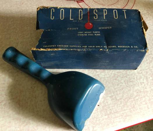 ca.1950 frost scraper for freezer 1