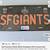 San Francisco Giants World Champions 2014 License Plate 11 thumbnail