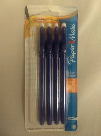 ~ NEW Paper Mate Eraser Mate pens (4) ~ 1